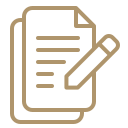 Contract Drafting Icon